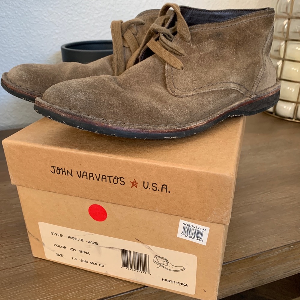 John Varvatos USA Chukka Boots